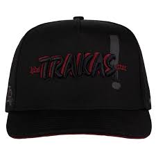 JC Hats X Luis R Conriquez TRAKAS BLACK RED