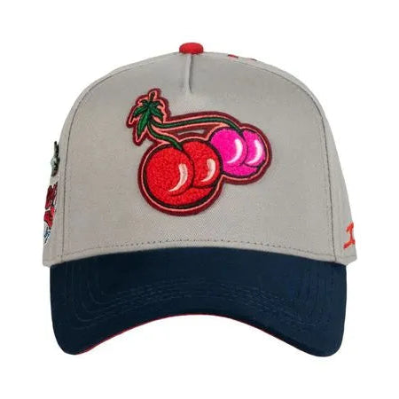JC Hats X Gabito Ballesteros CHERRY GRAY