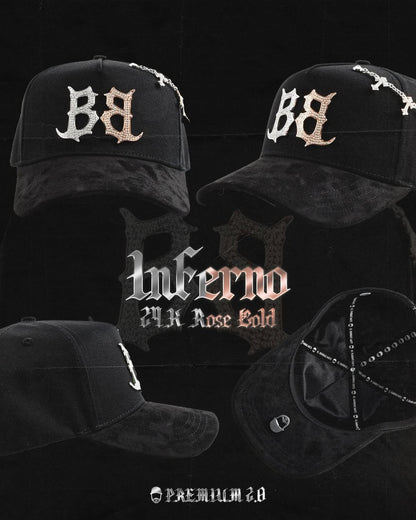 Barbas Hats INFERNO (24K ROSE GOLD) (Full Set)