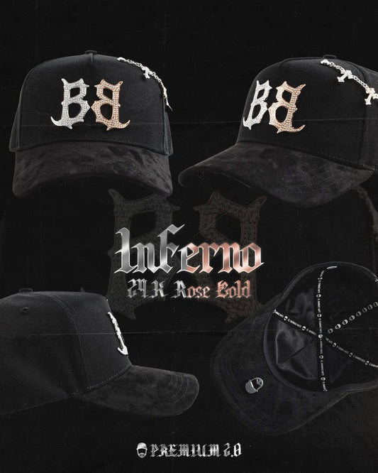 Barbas Hats INFERNO (24K ROSE GOLD) (Full Set)